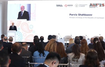 Birinci Azərbaycan Beynəlxalq İnvestisiya Forumu çərçivəsində “Əlaqələrin gücləndirilməsi: Enerji sektorunda regional imkanlar” mövzusunda panel sessiyası keçirilib
