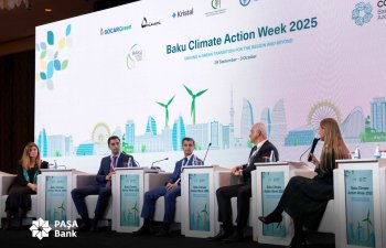 COP29 sonrası “PAŞA Bank”: Dayanıqlı maliyyələşməyə və yaşıl keçidə dəstək