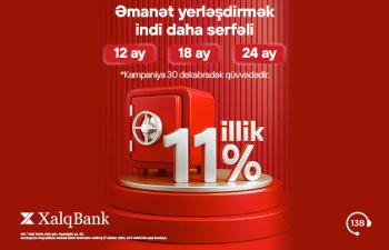 Xalq Bank əmanət məhsulları üzrə sərfəli kampaniya təqdim edir