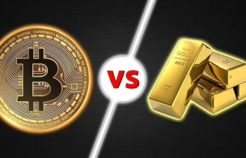 Qızıl qiymətləri yüksəlir, Bitcoin və Ethereum azalır