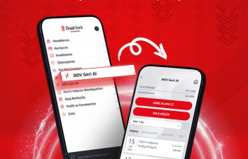 Ziraat Bank Azərbaycan müştəriləri üçün “ƏDV Geri Al” funksiyasını istifadəyə verdi