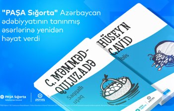 “PAŞA Sığorta” Azərbaycan ədəbiyyatına töhfə verib