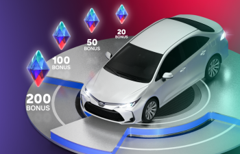 Tələsin və indi qoşulun! 100 000 nəfər Toyota Corolla və yüzlərlə bonus qazanmaq şansı əldə etdi