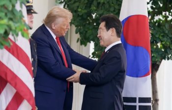 Cənubi Koreya prezidenti bizimlə ticarət fərqlərini həll etməyə ümid edir