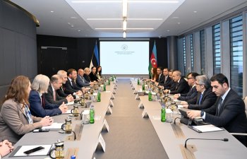Estoniya ilə iqtisadi əlaqələrin inkişafı müzakirə olunub