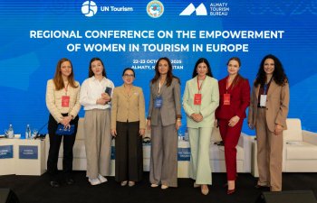 Almatıda Avropada Turizmdə Qadınların Səlahiyyətləndirilməsi üzrə 1-ci BMT Regional Konfransı keçirilib