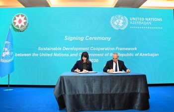 Azərbaycan və BMT 2026–2030-cu illər üçün Əməkdaşlığa dair Çərçivə Sənədini imzalayıb