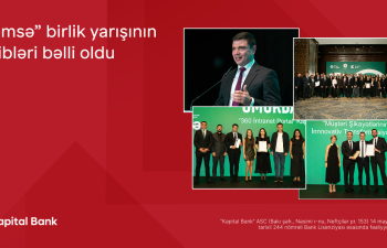 “Xəmsə” birlik yarışında Kapital Bank iki layihə ilə qalib oldu