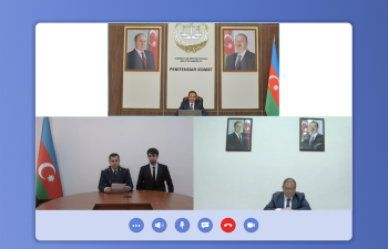 Ədliyyə Nazirliyinin rəhbər heyəti region sakinləri ilə videoqəbul formatında görüş keçirib