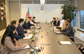 İslam İnkişaf Bankı Qrupunun sədri ilə görüş keçirilib