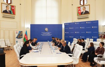 Agentlikdə Türkiyə-Azərbaycan İş Adamları və Sənayeçiləri İctimai Birliyinin nümayəndələri ilə görüş keçirilib