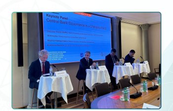 Mərkəzi Bank nümayəndələri BVF-in Sürix tədbirində pul siyasəti və idarəetmə məsələlərini müzakirə ediblər
