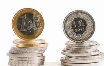 Avro İsveçrə frankına qarşı ucuzlaşır