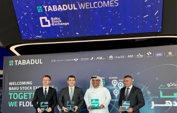 Bakı Fond Birjası Tabadul Hub-a qoşulmaq üçün Abu-Dabi Fond Birjası ilə Anlaşma Memorandumu imzalayıb