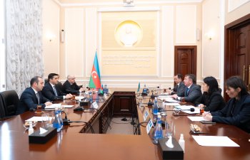 Azərbaycan və Qazaxıstan ədliyyə nazirləri arasında görüş baş tutub