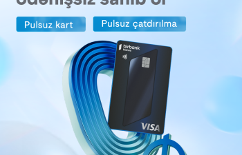Birbank Biznes-in Visa Sahibkar kartı indi tamamilə pulsuz və yeni dizaynda