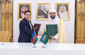 Azərbaycan və Səudiyyə Ərəbistanı Ədliyyə nazirlikləri arasında Əməkdaşlıq Proqramı imzalanıb