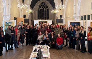 Londonda Gülnarə Cəfərin "Seven Beauties" sərgisi sənətsevərlərin ixtiyarına təqdim olundu
