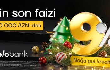 Yeni il ərəfəsində Yelo Bank-dan möhtəşəm kampaniya – illik 9%-dən!
