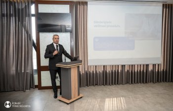 “İcbari tibbi sığorta sisteminin işləmə prinsipləri və tibbi xidmətlərin təşkili”mövzusunda təlim keçirilib