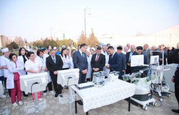 Babək Rayon Mərkəzi Xəstəxanasının maddi-texniki bazası gücləndirilib