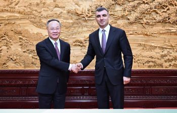 Taleh Kazımov Çin Xalq Respublikasında nazir Li Yunze ilə görüşüb