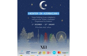 NARGIS Nəşriyyat evinin "Winter in Azerbaijan" adlı yeni sərgisi açılıb
