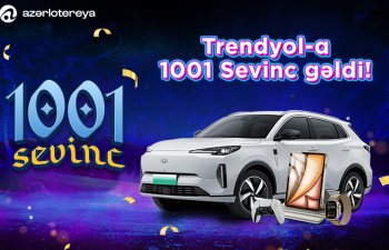 Trendyol və Azərlotereya əməkdaşlığa başladı – “1001 Sevinc” artıq ‘’Trendyol’’da