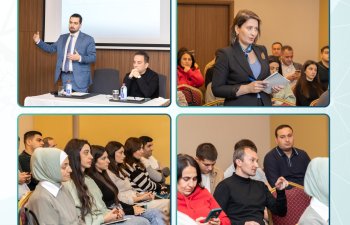 Mərkəzi Bank tərəfindən media nümayəndələri üçün “Kapital bazarlarının əsasları” mövzusunda təlim keçirilib