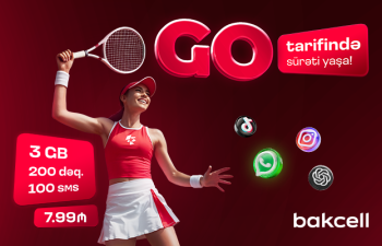 Bakcell bonuslarla zəngin yeni “GO” tariflərini təqdim edir