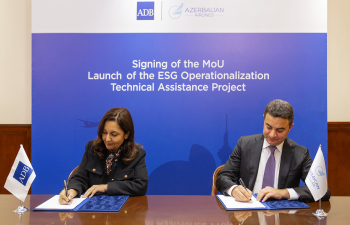 AZAL AİB-nin dəstəyi ilə dayanıqlı aviasiya sahəsində texniki layihəyə başladı