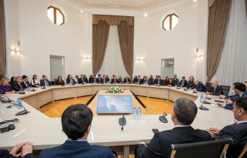 Energetika Nazirliyində Ulu Öndər Heydər Əliyevin xatirəsinə həsr olunmuş anım tədbiri keçirilib