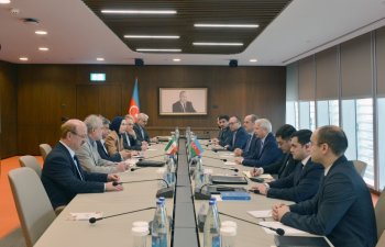 İranın Ərdəbil vilayətinin valisinin rəhbərlik etdiyi nümayəndə heyəti ilə görüş keçirilib