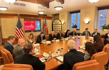 Energetika naziri Vaşinqtonda bir sıra görüşlər keçirib