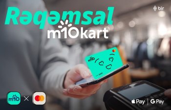 m10 və Mastercard yeni rəqəmsal kartı təqdim edir