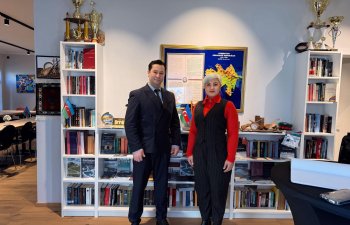 Salzburg Azərbaycan Evinin qonağı Türkiyənin Salzburg Baş Konsulu Şükriyyə Bayar oldu