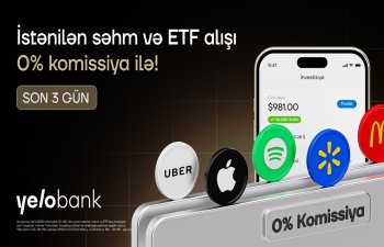 ABŞ səhmlərinə komissiyasız investisiya üçün SON 3 GÜN