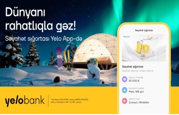 Səyahətə hazırlaşanlar üçün Yelo App-də rahat həllər!