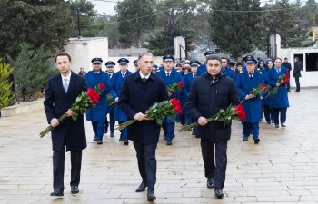 J2-8243 reysinin faciəsinin ildönümündə həlak olanların xatirəsi anılıb