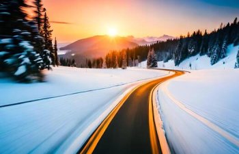 Yolların qardan və buzdan təmizlənməsi işləri davam etdirilib