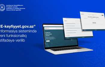 Keyfiyyət informasiya sisteminə yeni funksionallıq əlavə edilib