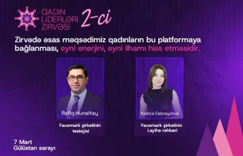 &ldquo;Zirvədə əsas məqsədimiz qadınların bu platformaya bağlanması, eyni enerjini, eyni ilhamı hiss etməsidir.&rdquo;