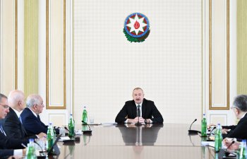 Prezident İlham Əliyev Bakı və Abşeronun su təchizatı proqramına həsr olunan müşavirə keçirib