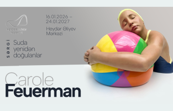 Heydər Əliyev Mərkəzində Kerol Förmenin &ldquo;Suda yenidən doğulanlar&rdquo; sərgisi açılacaq