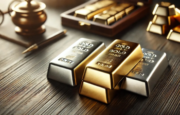 Qızıl ucuzlaşıb, gümüş bahalaşıb