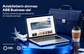 İndi aviabiletlər də ABB Business-də alınır