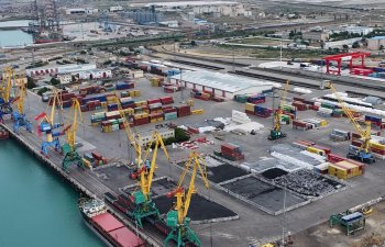 Aktau&ndash;Bakı&ndash;Aktau marşrutunda konteyner daşımaları artıb