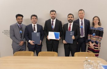 Azərbaycan Dünya İqtisadi Forumunun &ldquo;Sənaye Klasterlərinə Keçid&rdquo; təşəbbüsünə qoşulub