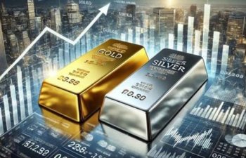 Qızıl və gümüş qiymətləri bazar ertəsi tarixi zirvəyə çatdı