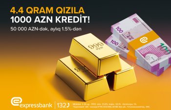 Sərfəli şərtlərlə qızıl təminatlı kredit